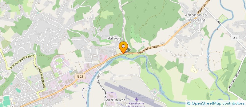 localisation de l'entreprise 2M CAMPER à TRELISSAC