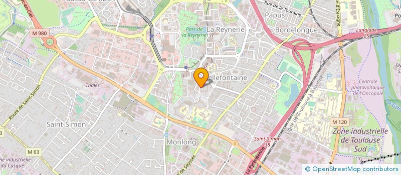 localisation de l'entreprise 2M CARRELAGE à TOULOUSE