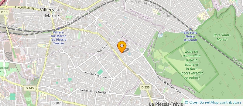 localisation de l'entreprise 2M & CO  LE PLESSIS-TREVISE