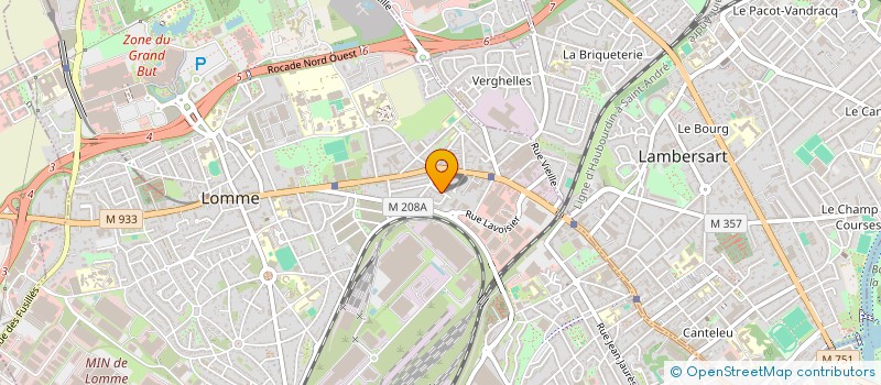 localisation de l'entreprise 2M CONSEIL à LILLE