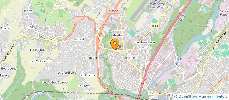 localisation de l'entreprise 2M CONSEILS à ANNECY
