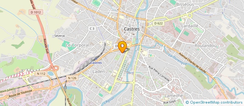 localisation de l'entreprise 2M CONSEILS  CASTRES