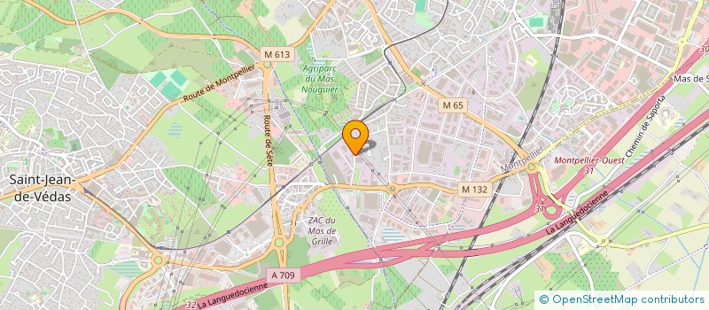 localisation de l'entreprise 2M CONSEILS & ETUDES  MONTPELLIER