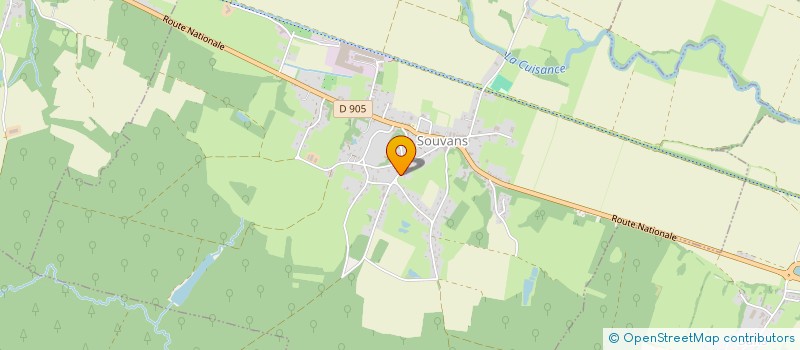 localisation de l'entreprise 2M CONSTRUCTION  SOUVANS