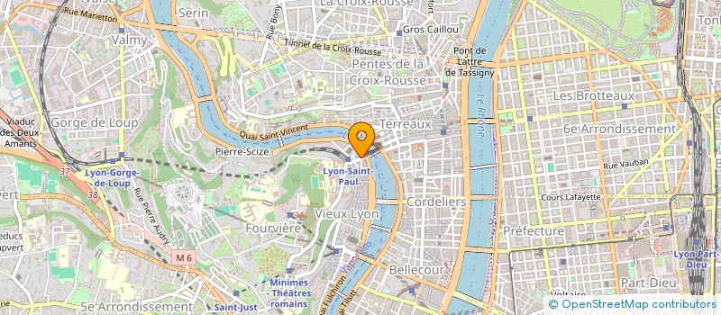 localisation de l'entreprise 2M DISTRIB à LYON