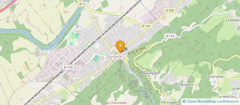 localisation de l'entreprise 2M ESTATE  DOMENE