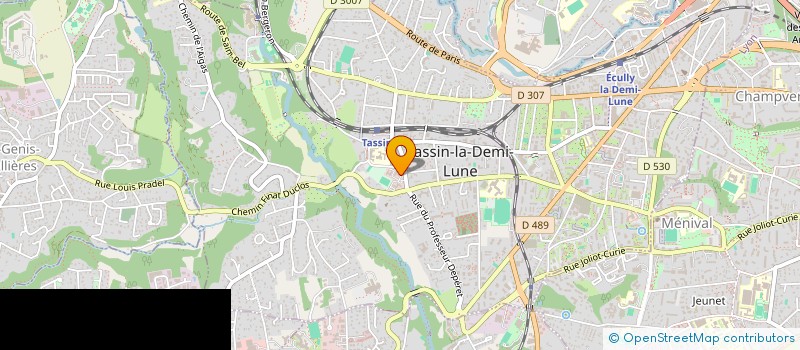 localisation de l'entreprise 2M EVENTS SECURITE PRIVEE à TASSIN-LA-DEMI-LUNE