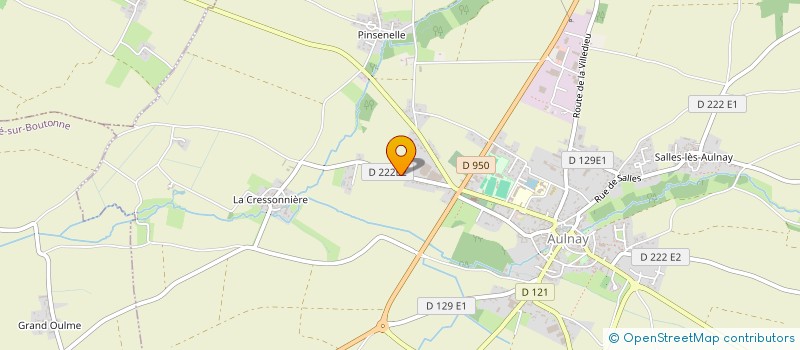 localisation de l'entreprise 2M EXPRESS à AULNAY