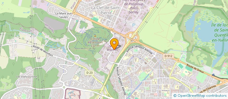 localisation de l'entreprise 2M FOOD  TRAPPES