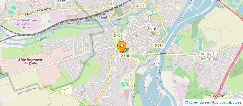 localisation de l'entreprise 2M IMMO  TOUL