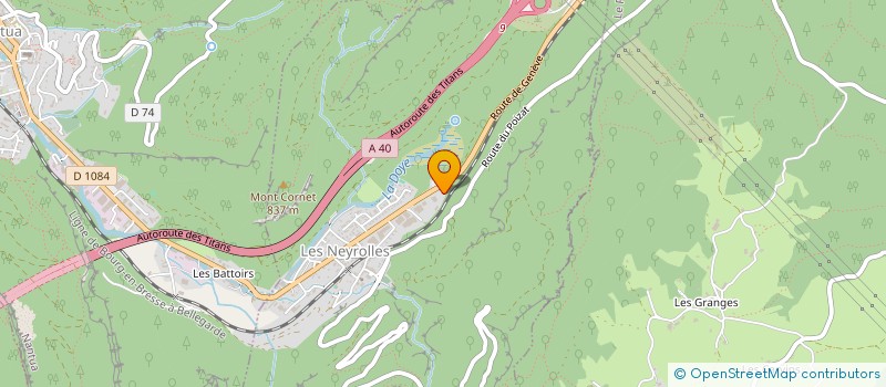 localisation de l'entreprise 2M IMMOBILIER  LES NEYROLLES