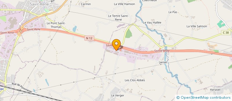 localisation de l'entreprise 2M INFORMATIQUE SOLUTIONS  POMMERET