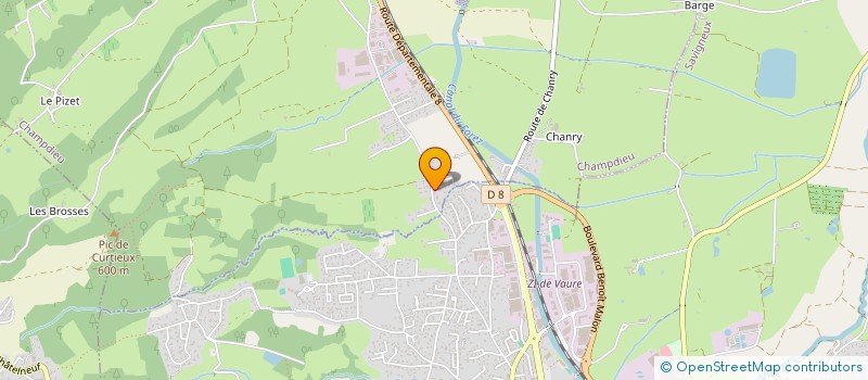 localisation de l'entreprise 2M INVEST  CHAMPDIEU