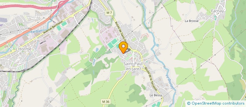 localisation de l'entreprise 2M INVESTISSEMENT  AUREC-SUR-LOIRE