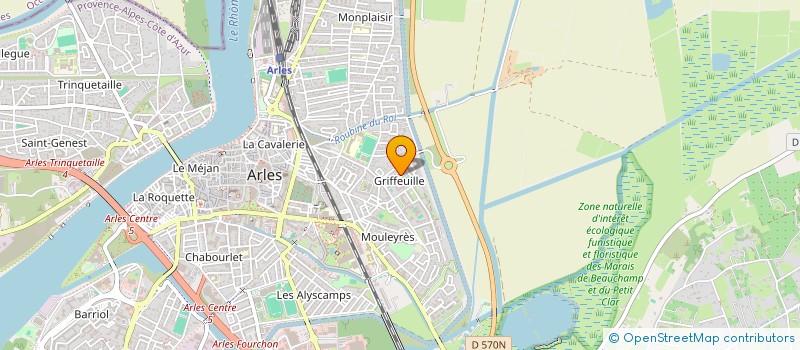 localisation de l'entreprise 2M ISO à ARLES