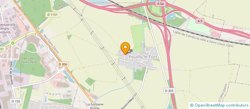 localisation de l'entreprise 2M & JPL à VERT-SAINT-DENIS
