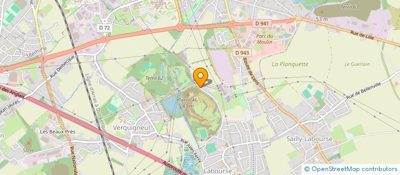 localisation de l'entreprise 2M KARATE CLUB  LABOURSE