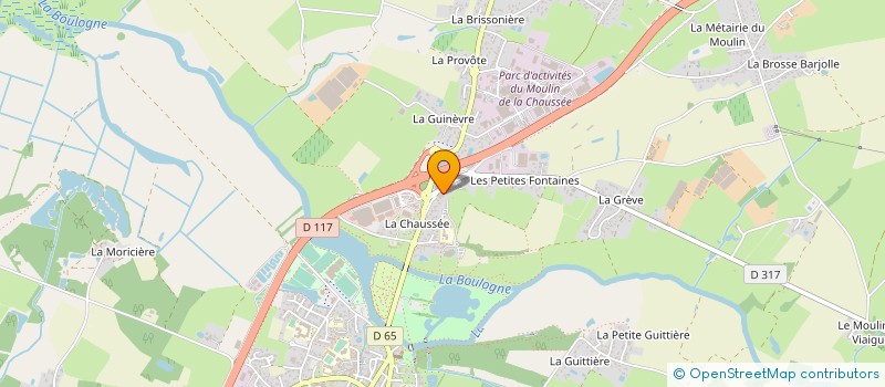 localisation de l'entreprise 2M LEMASSON  SAINT-PHILBERT-DE-GRAND-LIEU