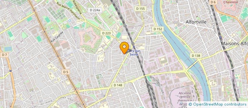 localisation de l'entreprise 2M N SERVICES à VITRY-SUR-SEINE