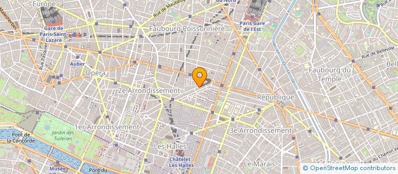 localisation de l'entreprise 2M NEGOCE à PARIS