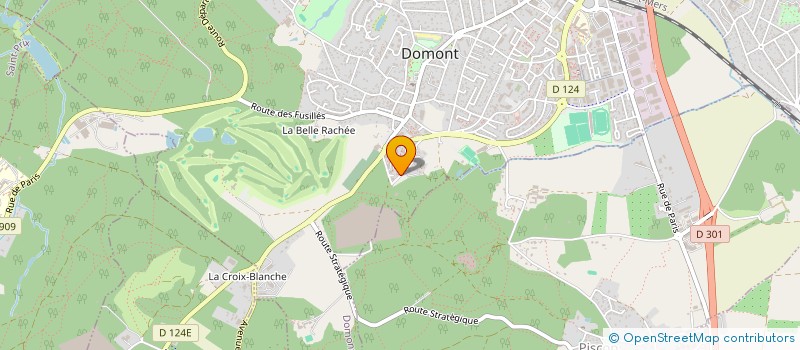 localisation de l'entreprise 2M NETTOYAGE  DOMONT