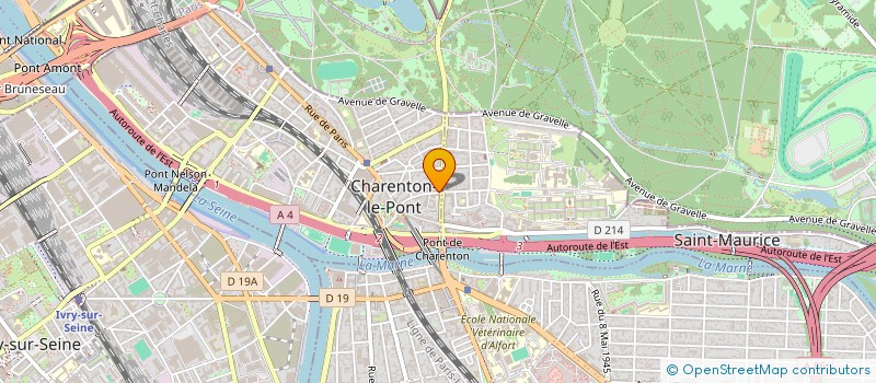 localisation de l'entreprise 2M PARTNERS à CHARENTON-LE-PONT