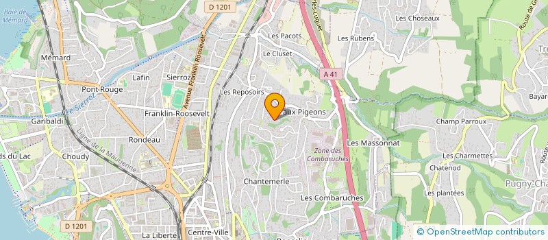 localisation de l'entreprise 2M PISCINES  AIX-LES-BAINS