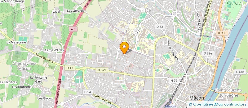 localisation de l'entreprise 2M PROMOTION à MACON