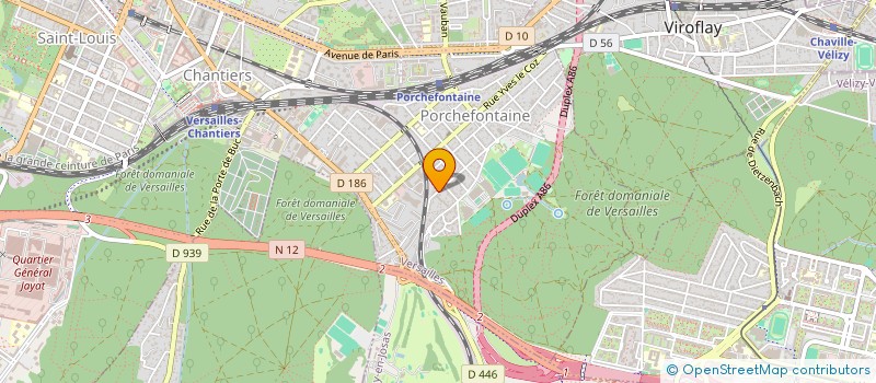 localisation de l'entreprise 2M REPARATIONS à VERSAILLES