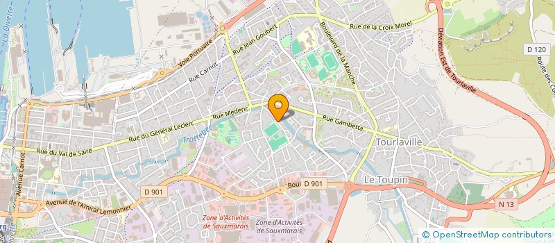 localisation de l'entreprise 2M SARL  CHERBOURG-EN-COTENTIN