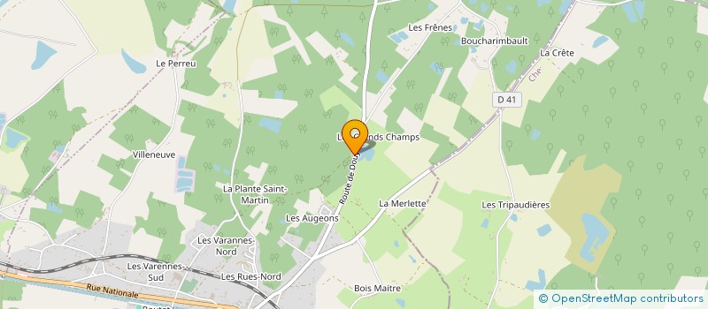 localisation de l'entreprise 2M SECURITE SARL à CHATRES-SUR-CHER