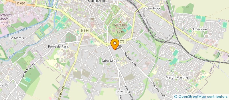 localisation de l'entreprise 2M SEMENCES  CAMBRAI