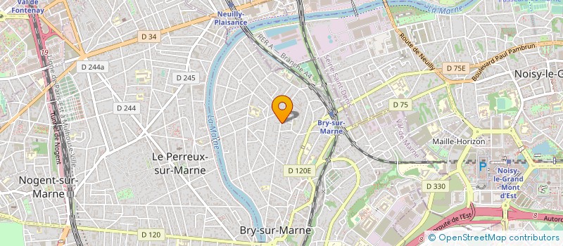 localisation de l'entreprise 2M SERVICES à CHAMPIGNY-SUR-MARNE