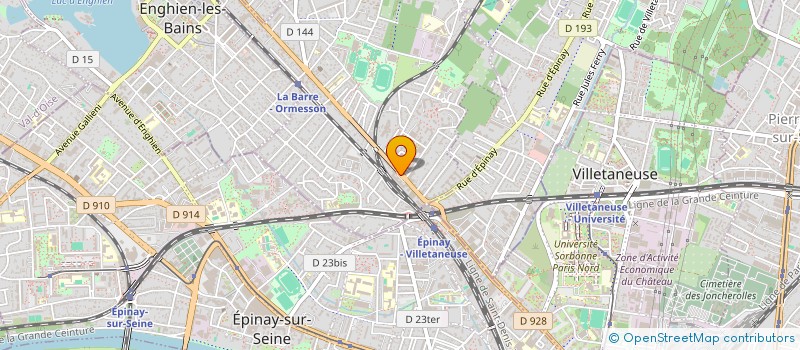 localisation de l'entreprise 2M SOLUTIONS  DEUIL-LA-BARRE