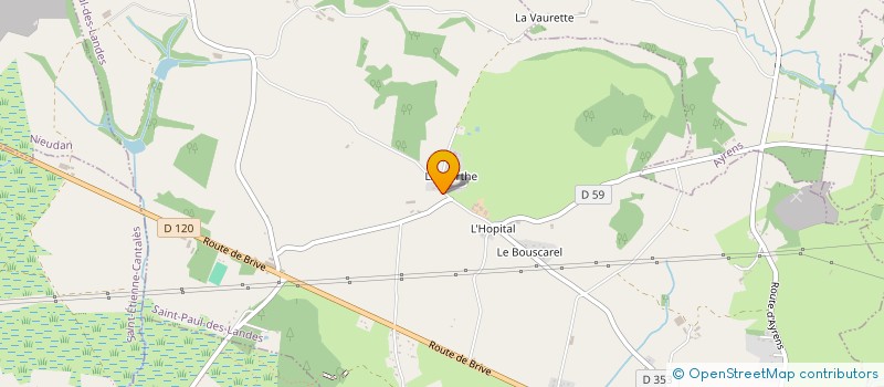 localisation de l'entreprise 2M SPORT à AURILLAC