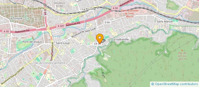 localisation de l'entreprise 2M TRANSPORT à MARSEILLE