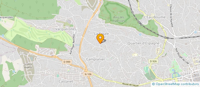 localisation de l'entreprise 2M VIDEO  NIMES