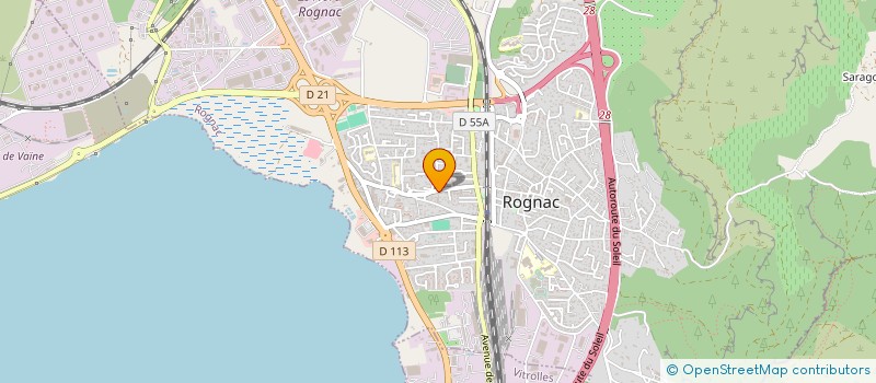 localisation de l'entreprise 2M VOYAGES MERVEILLES DU MONDE  ROGNAC