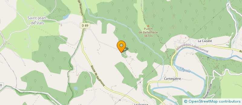 localisation de l'entreprise 2M2  SAINT-GERMIER