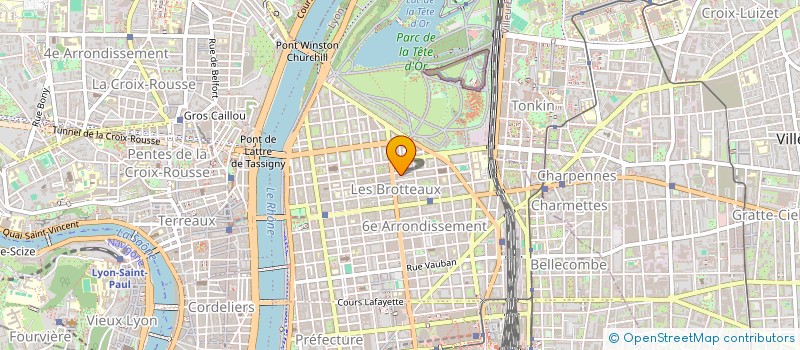 localisation de l'entreprise 2M2A  LYON