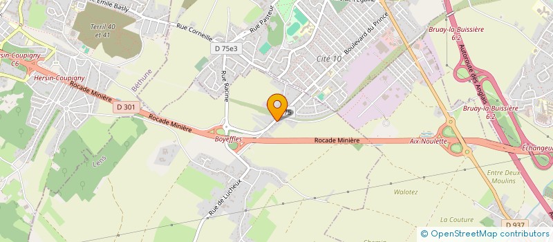 localisation de l'entreprise 2M2A  BOUVIGNY-BOYEFFLES