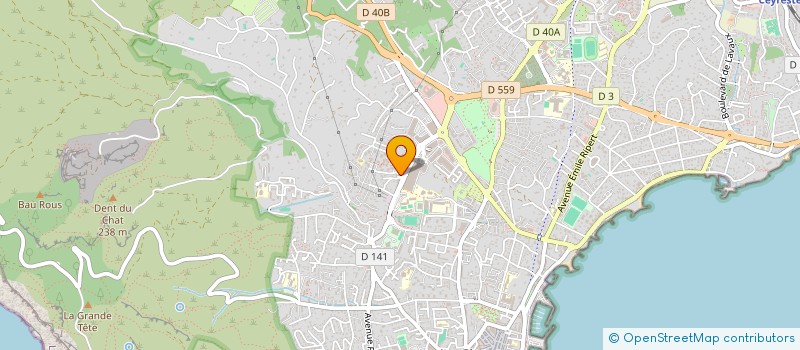localisation de l'entreprise 2M2C à LA CIOTAT