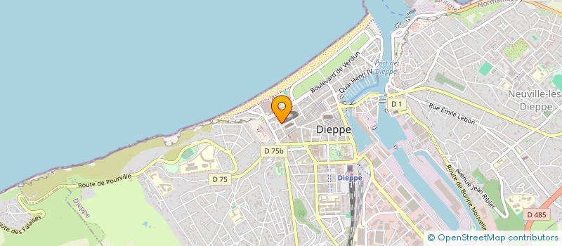 localisation de l'entreprise 2M2F à DIEPPE