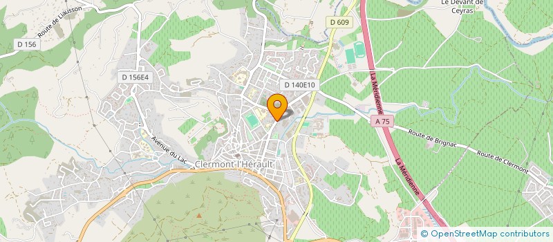 localisation de l'entreprise 2M2J  CLERMONT-L'HERAULT