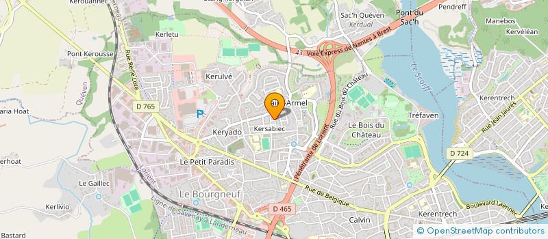 localisation de l'entreprise 2M2L  GUIDEL