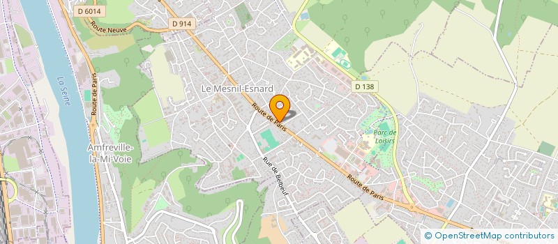 localisation de l'entreprise 2M2T  LE MESNIL-ESNARD