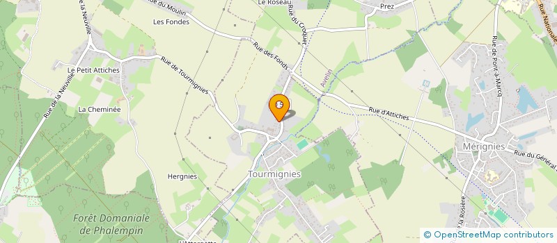 localisation de l'entreprise 2M3A  ENNEVELIN