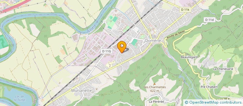 localisation de l'entreprise 2M3G  DOMENE