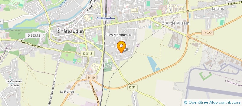 localisation de l'entreprise 2MA FERMETURES  CHATEAUDUN