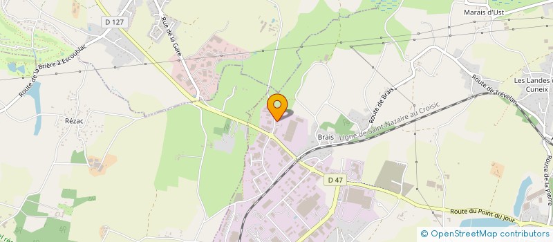 localisation de l'entreprise 2MA2P  SAINT-NAZAIRE